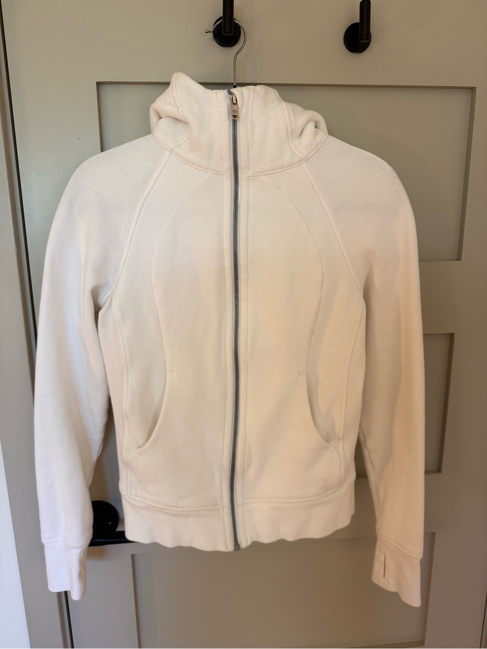 Lululemon Scuba Full Zip Hoodie White 4